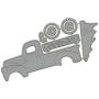 W-HELLO Truck DIY Metal Cutting Dies Stencil Scrapbooking Album Paper Card Craft Decor DIY Paper Cards Making