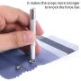 CHEPULA 200 Sets 9.5mm Metal Snaps Buttons with Fastener Pliers Press Tool Kit for for Sewing and Crafting (10 Colors)