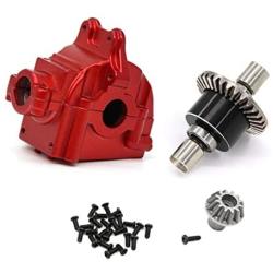 HONG YI-HAT Full Metal Differential & Gear Box Wave Box Suitable for Wltoys 144001 1/14 RC Car Spare Parts Accessories Spare Parts (Color : Style2)