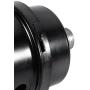 Central Pneumatic Compressor Parts, Black Metal Air Compressor Muffler, Air Compressor Silencer Filter Intake Muffler Silencer Thread 3/8'' 16MM Intake Filter Muffler