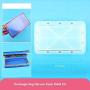 Rectangular Bag Making Mold Set DIY Dynamic Liquid Quicksand Bag Mold Kit Handbag Silicone Resin Mold Craft UV Clear Shaker Clutch