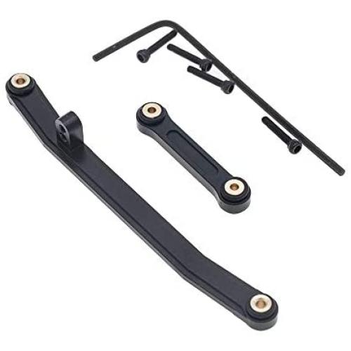 Aluminum Steering Rod Tie Links for AXIAL SCX24 AXI90081 AXI00004 Upgrades 1/24 RC Crawler Car