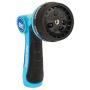 Aqua Joe AJHN102 Heavy Duty Indestructible Metal Multi Function Adjustable Hose Nozzle, w/Smart Throttle,w/ Smart Throttle