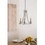 Kira Home Leia 14'' Modern 3-Light Kitchen Light Pendant Wagon Wheel Chandelier, Adjustable Height, Brushed Nickel Finish Kira Home Leia 14'' Modern 3-Light Kitchen Light Pendant Wagon Wheel Chandelier, Adjustable Height, Brushed Nickel Finish