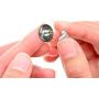 20 Sets Replacement Jeans Buttons, LaZimnInc Metal Button Snap Buttons Replacement Kit with Rivets (0.67inch)