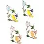 4 Pieces Metal Enamel Flower Leaves Branch Birds Connector DIY Bracelet Necklace Pendants Charms Findings for Jewelry Making DIY Craft 4 Pieces Metal Enamel Flower Leaves Branch Birds Connector DIY Bracelet Necklace Pendants Charms Findings for Jewelry Making DIY Craft