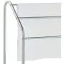 MyGift Freestanding 3 Tier Metal Towel Rack, Chrome Bathroom Towel Bar, Silver-Tone