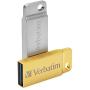 Verbatim 64GB Metal Executive USB 3.0 Flash Drive - Gold