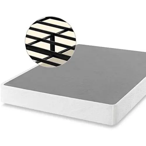 ZINUS 9 Inch Smart Metal Box Spring / Mattress Foundation / Strong Metal Frame / Easy Assembly, Queen ZINUS 9 Inch Smart Metal Box Spring / Mattress Foundation / Strong Metal Frame / Easy Assembly, Queen