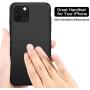 Magnetic Case for iPhone 11 Pro Max, Ultra Thin Magnetic Phone Case for Magnet Car Phone Holder with Invisible Built-in Metal Plate, Soft TPU Anti-Scratch Cover for iPhone 11Pro Max 6.5-Black