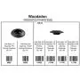 Woodzdon 141 Pcs Plugs in Box Auto Body Black Plastic Hole Plug Button and Flush Mount Sheet Metal Plug Assortment Kit Assorted Set Replacement for Auveco A6831 fits for GM for Ford for Chrysler Woodzdon 141 Pcs Plugs in Box Auto Body Black Plastic Hole Plug Button and Flush Mount Sheet Metal Plug Assortment Kit Assorted Set Replacement for Auveco A6831 fits for GM for Ford for Chrysler