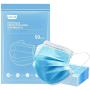 Jiandi 50PCS Face Masks Disposable, 3-Ply Adults Protective Safety Face Mask with Metal Nose Clip Breathable Non-Woven Mouth Face Cover for Men Women