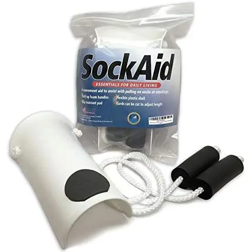 RMS Deluxe Sock Aid - Socks Helper with Foam Handles RMS Deluxe Sock Aid - Socks Helper with Foam Handles