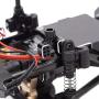 Facibom Metal Front & Rear Adjustable Shock Damper Towers Mount Upgrade Accessories for 1/24 RC Crawler Axial SCX24 90081 Parts