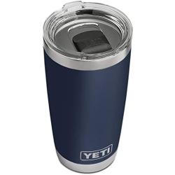 YETI Rambler 20 oz Tumbler, Stainless Steel, Vacuum Insulated with MagSlider Lid