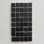 BOOYEE Empty Watercolor Tins Palette Paint Case Metal Box with 40 Pcs Half Pans Carrying Magnetic Stripes on The Bottom