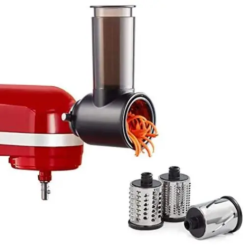 Slicer Shredder Attachments for KitchenAid Stand Mixer,Cheese Grater Attachment as Kitchenaid Attachments for Mixer by InnoMoon Slicer Shredder Attachments for KitchenAid Stand Mixer,Cheese Grater Attachment as Kitchenaid Attachments for Mixer by InnoMoon