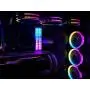 EZDIY-FAB 120mm Addressable RGB LED PWM Fan,with LED Strips, Motherboard Sync,Adjustable Colorful Case Fans with PWM Controller EZDIY-FAB 120mm Addressable RGB LED PWM Fan,with LED Strips, Motherboard Sync,Adjustable Colorful Case Fans with PWM Controller