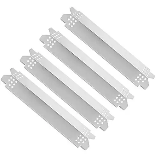 DcYourHome Heat Plate Shields for Nexgrill 720-0830H, Grill Replacement Parts Burner Cover, Stainless Steel Heat Tent Flame Tamer- Thickened Upgrade 4 Pack DcYourHome Heat Plate Shields for Nexgrill 720-0830H, Grill Replacement Parts Burner Cover, Stainless Steel Heat Tent Flame Tamer- Thickened Upgrade 4 Pack