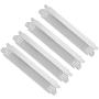 DcYourHome Heat Plate Shields for Nexgrill 720-0830H, Grill Replacement Parts Burner Cover, Stainless Steel Heat Tent Flame Tamer- Thickened Upgrade 4 Pack
