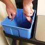 iTouchless 16 Gallon Dual Step Trash Can & Recycle, Stainless Steel Lid and Bin Body with Handle, Includes 2 x 8 Gallon (30L) Removable Buckets are Color-Coded, Soft-close and Airtight Lid iTouchless 16 Gallon Dual Step Trash Can & Recycle, Stainless Steel Lid and Bin Body with Handle, Includes 2 x 8 Gallon (30L) Removable Buckets are Color-Coded, Soft-close and Airtight Lid