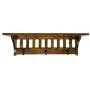 Mission Style Wall Mounted Coat Rack with Shelf – Wooden Hat Rack – Entryway Organizer with Hooks – Rustic Farmhouse Mounted Wall Rack (3 Hooks, 32.5''L, Oak Wood, Michaels Stain)
