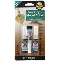 Aleenes 94830 Jewelry & Metal Glue 3/Pkg.1oz