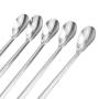 obmwang 14 Pack Stainless Steel Lab Spatula Micro Scoop/Spoon Reagent Laboratory Sampling Spoon Mixing Spatula
