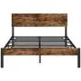 LIKIMIO Queen Bed Frame with Headboard, Strong Steel Slat Support, Tool-Free Assembly, Underbed Storage Space, No Box Spring Needed LIKIMIO Queen Bed Frame with Headboard, Strong Steel Slat Support, Tool-Free Assembly, Underbed Storage Space, No Box Spring Needed