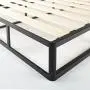 ZINUS Metal Box Spring with Wood Slats /9 Inch Mattress Foundation / Sturdy Steel Structure / Easy Assembly, King