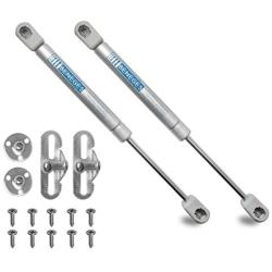 Beneges 2PCs Universal Gas Charged Lift Supports Spring Struts Shocks Dampers Force 18 Lbs/80 N Per Prop, Force Per Set 36 Lbs/160 N, Extended Length 10 inches