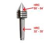 Oskool Heavy Duty 60 Degree Ball Bearing Tailstock Live Centers MT2