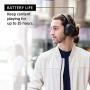 Sony Noise Cancelling Headphones WHCH710N: Wireless Bluetooth Over the Ear Headset with Mic for Phone-Call, Black