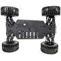 ALEKO Off-Road High-Speed Rock Crawler RC Car with LED Lights - 1:12 Scale - Lime Green