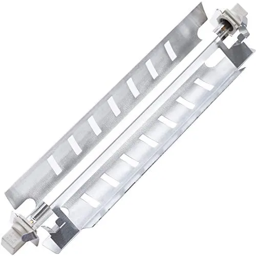 [NEW UPGRADED] WR51X10055 Defrost Heater Enhanced Durability with METAL SHIELD Replacement Part by Blue Stars - Exact Fit For GE & Kenmore Refrigerators - Replaces AP3183311 914088 AH303781 EA303781