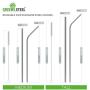 Stainless Steel Straws (Medium)