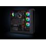 Thermaltake Pure Plus 12 RGB TT Premium Edition 120mm Software Enabled Circular 9 Controllable LEDs RGB PWM Case Radiator Fan 3Pack, TT RGB PLUS Software, AI Interactive Voice Control CL-F063-PL12SW-A