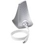 SureCall Flare 3.0 Cell Phone Signal Booster for Home Yagi Antenna Configuration | Integrated indoor antenna for easier install | Covers up to 3000 sq ft | Boosts Voice, data for 4G, LTE, 3G