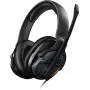 ROCCAT Khan AIMO - 7.1 Surround Gaming Headset, Hi-Res Sound, USB, AIMO LED Illumination, Mutable Real-Voice Microphone, Black ROCCAT Khan AIMO - 7.1 Surround Gaming Headset, Hi-Res Sound, USB, AIMO LED Illumination, Mutable Real-Voice Microphone, Black