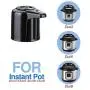 Steam Release Handle for Instant Pot 3, 5, 6, 8 Qt Quart, Pressure Cooker Valve Replacement Part Accessories