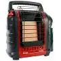 Mr. Heater F232000 MH9BX Buddy 4,000-9,000-BTU Indoor-Safe Portable Propane Radiant Heater, Red-Black