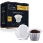 Disposable Coffee Filters 360 Counts Coffee Filter Paper for Keurig Brewers Single Serve 1.0 and 2.0 Use with All Brands K Cup Filter (1)
