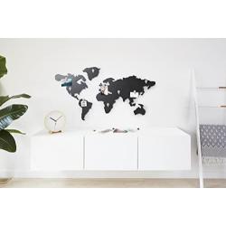 Umbra Mappit Wall Decor, Black