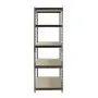 Muscle Rack UR482472PB5PAZ-SV Silver Vein Steel Storage Rack, 5 Adjustable Shelves, 4000 lb. Capacity, 72'' Height x 48'' Width x 24'' Depth