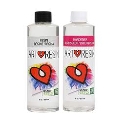 ArtResin - Epoxy Resin - Clear - Non-Toxic - 16 oz (8 oz Resin + 8 oz Hardener) (474 ml)