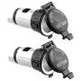 Cigarette Lighter Socket, Juerly 2PCS Universal 12V 120W Splitter Power Adapter Plug Outlet Parts for Car Boat Tractor Motorcycle Cigarette Lighter Socket, Juerly 2PCS Universal 12V 120W Splitter Power Adapter Plug Outlet Parts for Car Boat Tractor Motorcycle