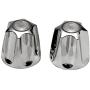 Danco (80457) Pair of Faucet Handles for Price Pfister Verve Tub/Shower, Chrome|Metal