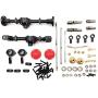 YU-NIYUT Metal RC Car Parts DIY Upgrade Assemble Accessories Kit, 1/16 RC Model Car Modified Parts for WPL B14 B14K B24 B24K C14 C14K C24 C24K, DIY RC Vehicle Modification Fun for Adults and Kids