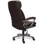 Serta Big & Tall Executive Office Chair High Back All Day Comfort Ergonomic Lumbar Support, Bonded Leather, Brown