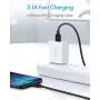 [3-Pack, 3ft] USB C Cable, Baiwwa 3.1A Fast Charging Cord USB A to Type C Cable Braided Charger Compatible with Samsung Galaxy Note 20 10 9 A10e A11 A20 A30 A40 A41 A50 A51 A71 S10e S20 S10 S9 Plus